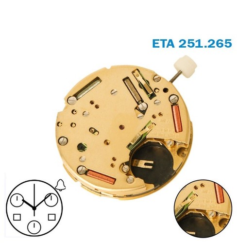 Eta 251 265 - eta, uhrwerk