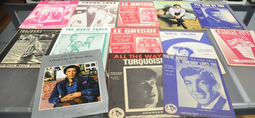 Sammlung noten vintage - noten,