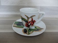 1 Espressotasse NESPRESSO mit Unterteller - Limited Edition - Blume +++TOP+++