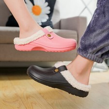 Winterclogs Fell Hausschuhe