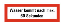 Zusatzschild Wandhydrant