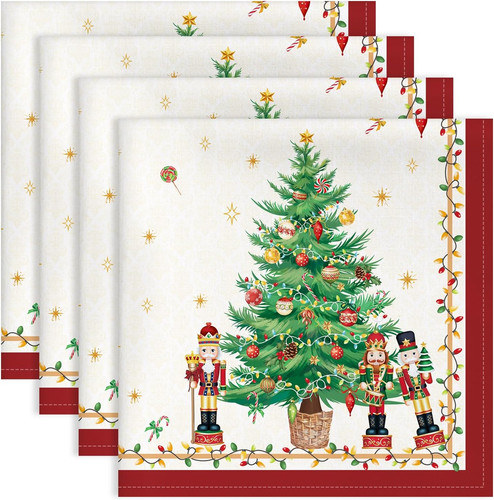 Weihnachten stoffservietten - weihnachten,