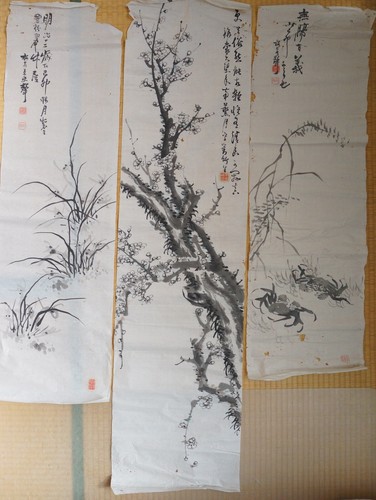 Japanische tuschezeichnungen - japanische,