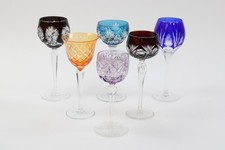 6 Römer Weingläser Kristall