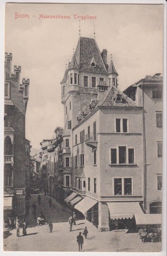 Bozen museumstrasse - ak,