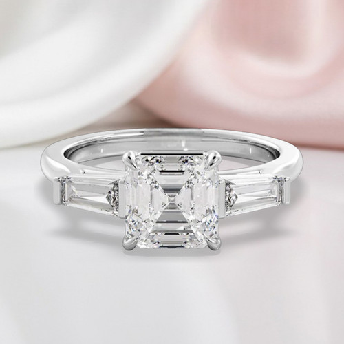 Asscher schliff - 2,50, ct