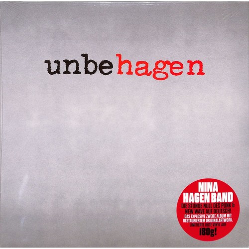 Nina hagen band unbehagen - hagen, /