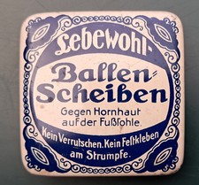 Alte kleine Blechdose