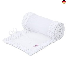 babybay Nestchen Mesh-Piqué / Bettumrandung für Beistellbett / Stoßschutz für Ba
