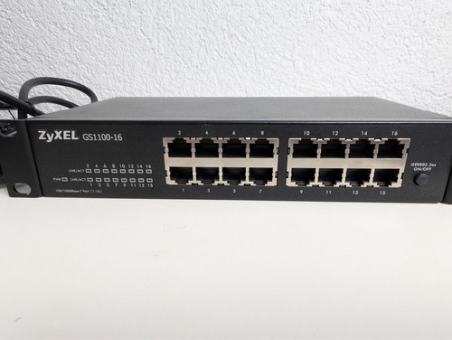 Zyxel gs1100 unmanaged - gs1100-16,