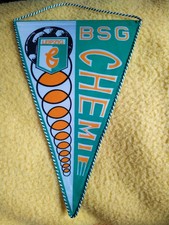 alter Wimpel 21x31 cm 80er J. * BSG Chemie Leipzig * DDR DFV Oberliga Liga FC