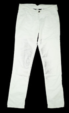 Exit Brooklyn Damen  Stoff Hose stretch straight Sommer S 36 W28 L33 weiß Praxis