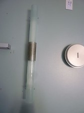 Switch, Pipe-H, Wandleuchte, Designerleuchte, Strukturglas, Lochblech