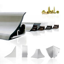 Abschlussleisten 23mm 1.5m - 3m Winkelleisten Arbeitsplatte Wandabschlussleiste