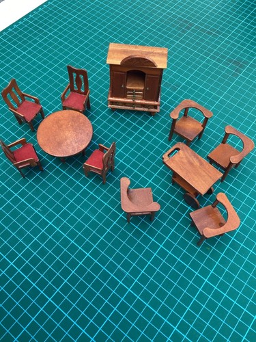 Vintage miniatur vitrine - miniatur,