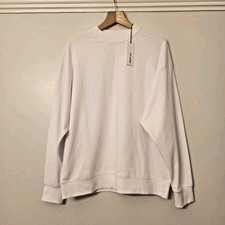 Replay White Sweatshirt Size