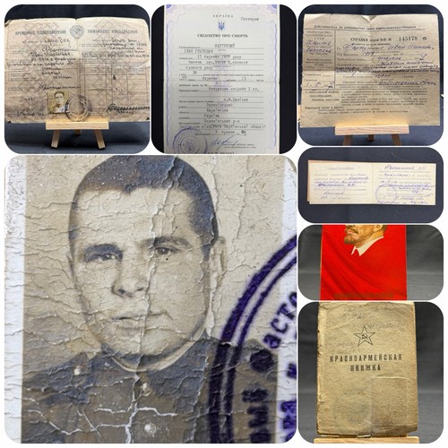 Ww2 udssr soldbuch - soldbuch, rotarmist