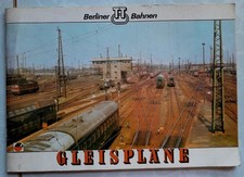 Berliner TT Bahnen Katalog 12 x Gleispläne guter Zustand DDR OSTALGIE Eisenbahn