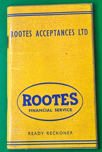 Vintage rootes autoverkäufer - rootes,