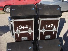 dB Technologies DVX DM12 4 Stk. und Doppel Cases