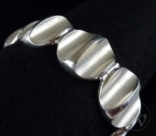 Massives Silberarmband 835