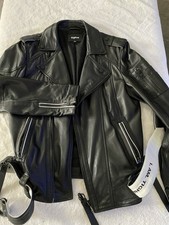 Tigha Lederjacke  M   Schwarz