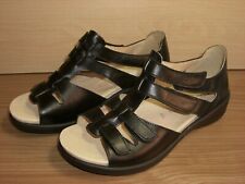 Goldkrone Klett Sandalen mit 4 x Klettverschluss, Gr. UK 4,5, Weite H, Gr. 37,5