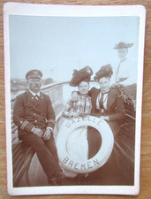 Altes Portrait Foto Kapitän /