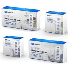 Netzwerkdose Cat6 Cat6a Cat5e