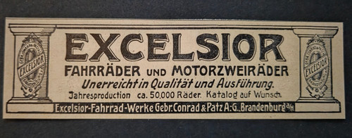 Excelsior fahrrad werke - 7.,