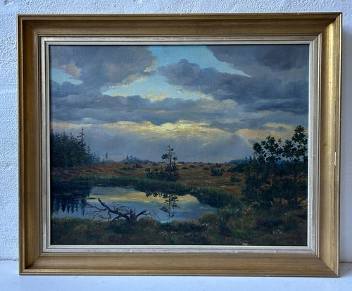 ölbild impressionist 1909 - impressionist,