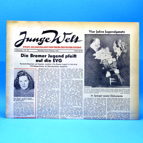 Junge welt 1954 - junge,