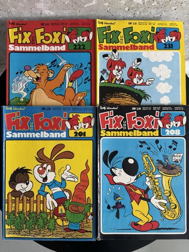 Fix und foxi sammelband - 4x,