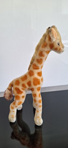 Alte steiff giraffe aus mohair - steiff,