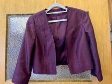 Bolero Jacke,  Christian Berg Cocktail, weinrot, 36, wie neu