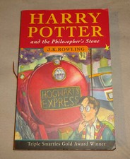HARRY POTTER and the Philosopher´s Stone *vers. Auflagen PAPERBACK 1st edt. 1997