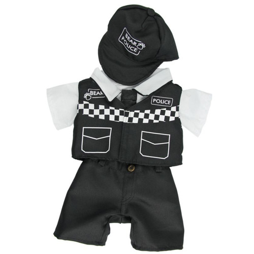 Teddybär kleidung polizei - -,