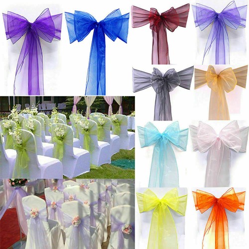 Organza stuhlschleifen für - organza,