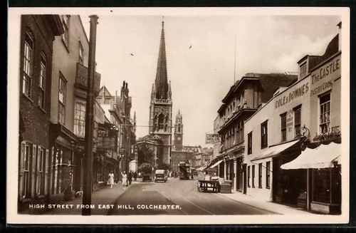 Colchester high street from - colchester,,