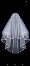Schleier Brautschleier neu  weiß 