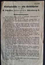 Einkaufsliste für alte
