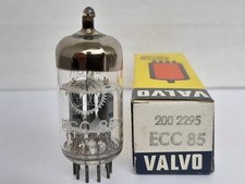 ECC85  ( 6AQ8 ) Röhre VALVO / SIEMENS  / PHILIPS / LORENZ  - NEU / NOS - ECC 85