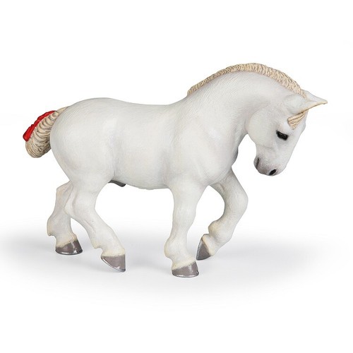 Papo 51567 weißer percheron - 51567,