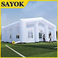 Draußen Aufblasbares Weißes Zelt Hochzeit Party Werbung Aufgeblasen Event Zelte