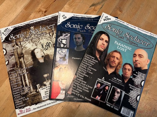Sonic seducer hefte - seducer, (konvolut)