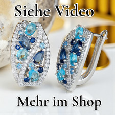 Luxuriöse Damen 14K Weißgold