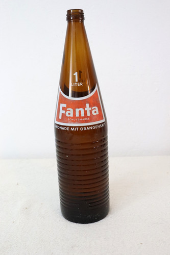Vintage fanta ringflasche - vintage, 1