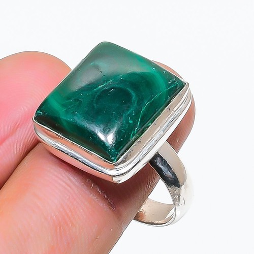 Malachit edelstein ring - malachit,