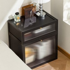 Klein Bambus Nachttische