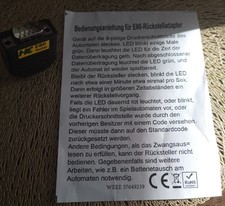 Rücksteller Adapter für